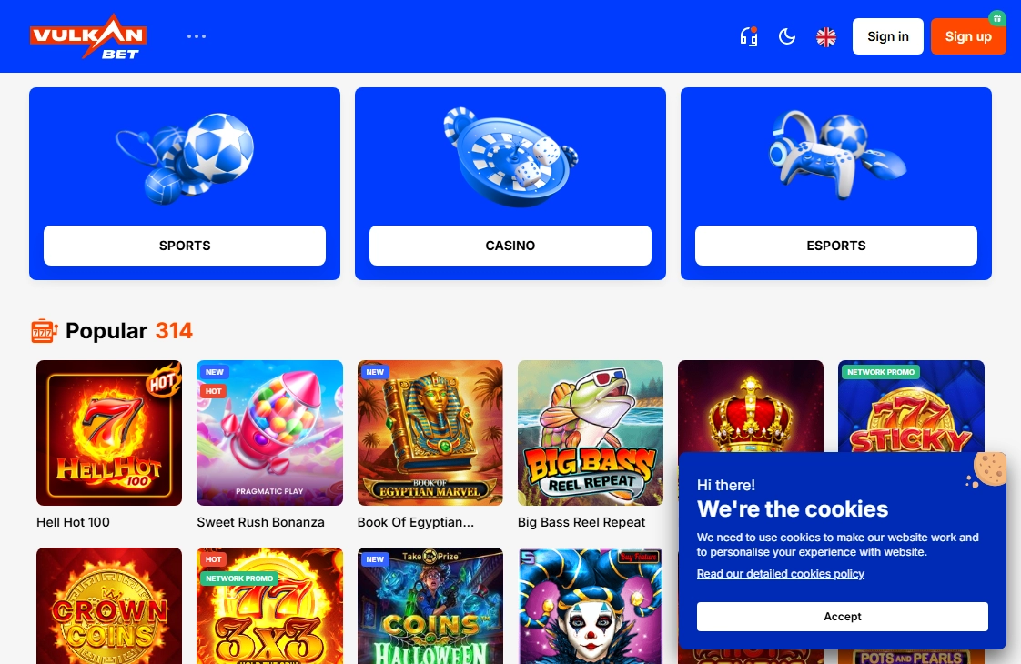 Vulkan.bet Casino